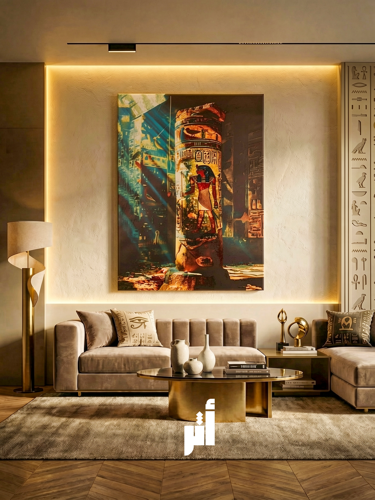 Ancient Egyptian Pillar